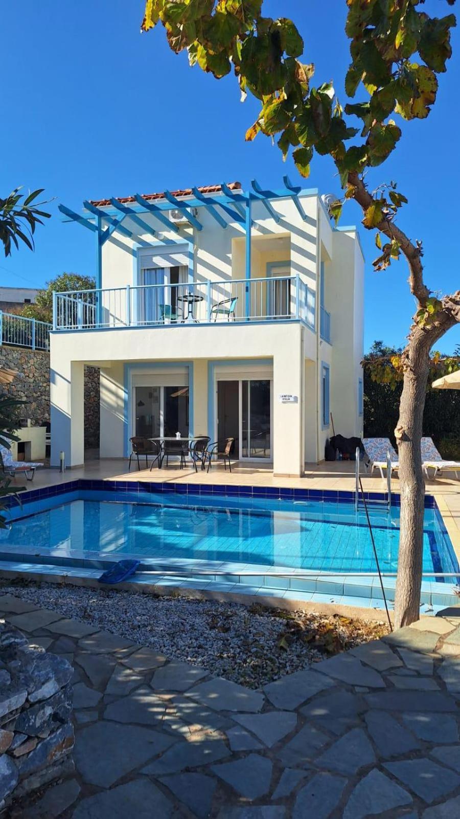 Villa Breathtaking Sea And Mountain Views Kefalas Exterior foto